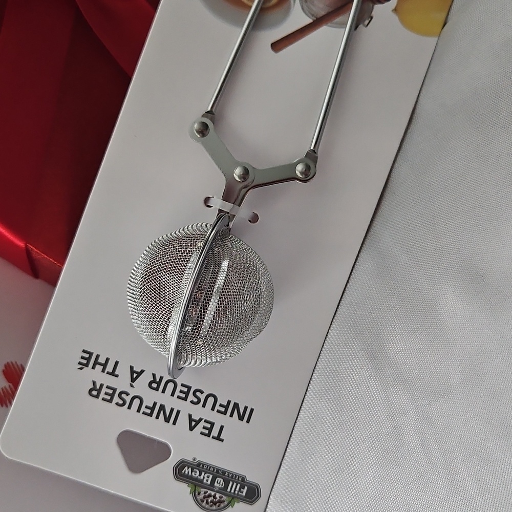 Fill & Brew Stainless Steel Tea Infuser- Dishwasher Safe BRAND NEW